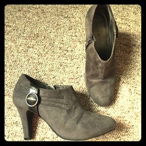 Grey Booties-DONATING SOON